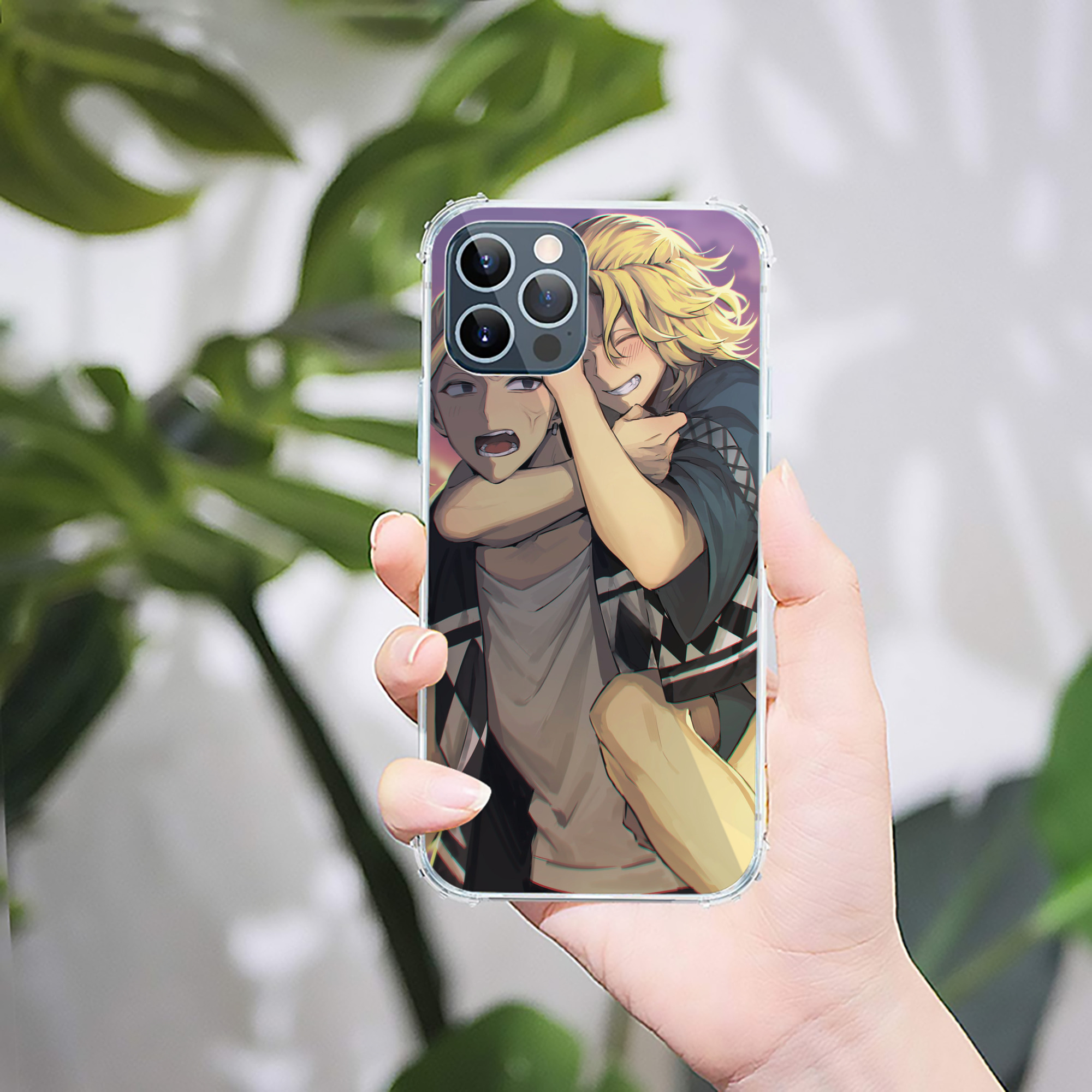 （画像用） 東京リベンジャーズ Tokyo Revengers 【iPhone 12シリーズ対応】透明スマホケース（クリアソフトケース）
